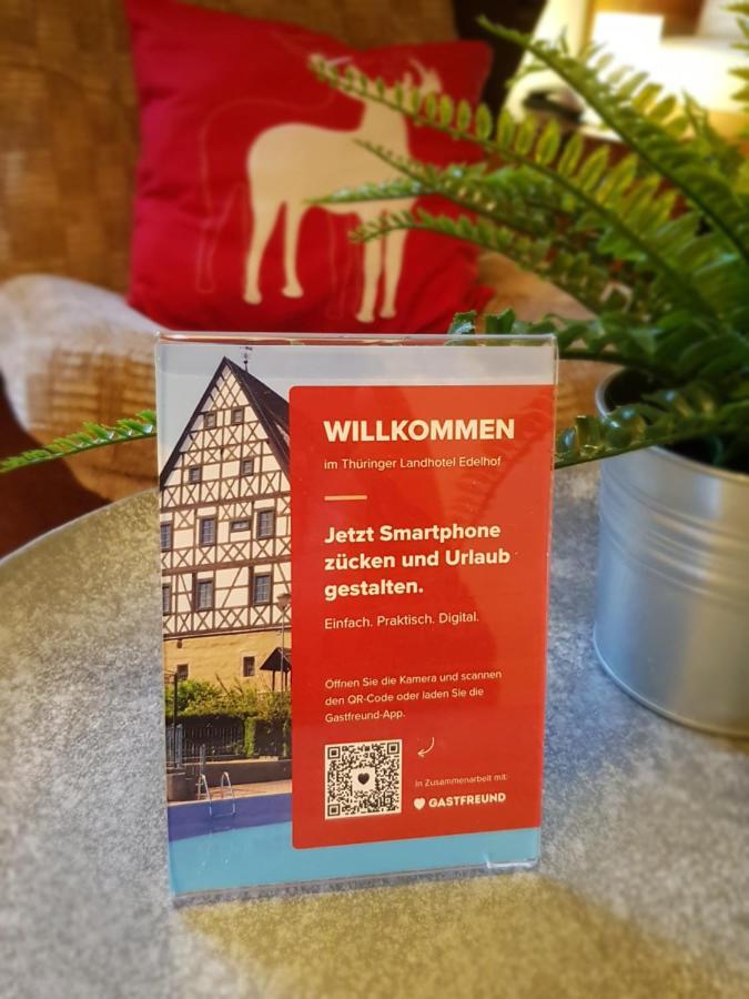 Thueringer Landhotel Edelhof Uhlstädt Zewnętrze zdjęcie